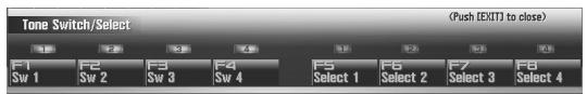 ROLAND FANTOM G8 - Selecting the Tones That Will Sound (Tone On/Off) - 2