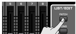 ROLAND FANTOM G8 - Changing the Settings of the Patch Assigned to a Part - 1