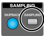 ROLAND FANTOM G8 - Press [SAMPLING] to access the Sampling Menu screen. - 1