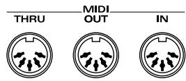 ROLAND FANTOM G8 - About MIDI Connectors - 1