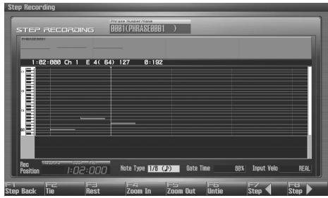 ROLAND FANTOM G8 - MEMO - 2