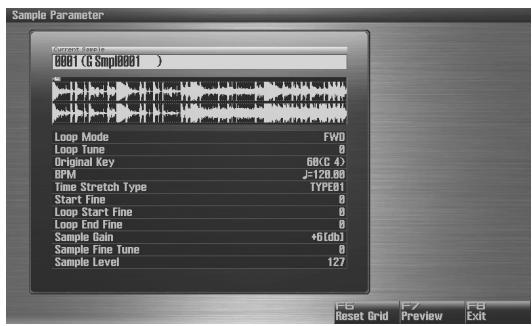 ROLAND FANTOM G8 - Making Settings for Sample (Sample Parameters) - 1