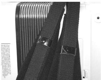 ROLAND FR-1 - Attaccare le cinghie - 3