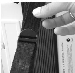 ROLAND FR-1 - Attaching the straps - 5