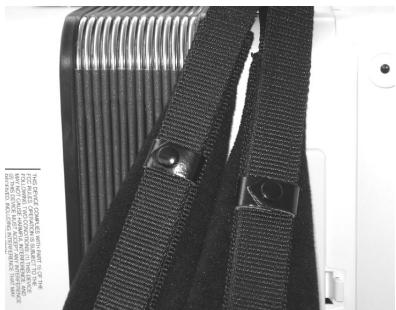 ROLAND FR-1 - Installeren van de draagriemen - 3