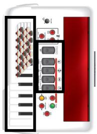 ROLAND FR-1B - Sezione Treble (del canto) - 1