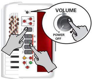 ROLAND FR-1B - Diskantmodus (nur auf dem Modell mit Diskantknöpfen) - 1