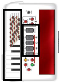 ROLAND FR-1B - Sección de agudos - 1