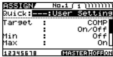 ROLAND GT-10 - Parameters That Can Be Set in ListView - 1