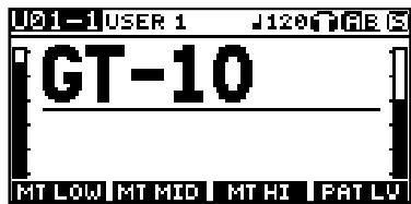 ROLAND GT-10 - Screen 8 - 1