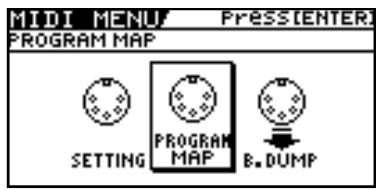 ROLAND GT-10 - Setting the Program Change Map - 4