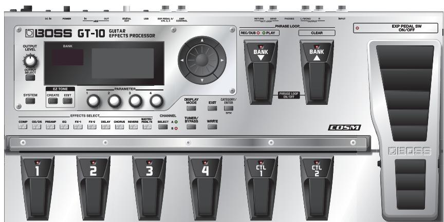 ROLAND GT-10 - GT-10 GUITAR EFFECTS PROCESSOR - 1