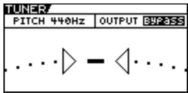 ROLAND GT-10 - Changing the Tuner Settings (Tuner Out) - 4