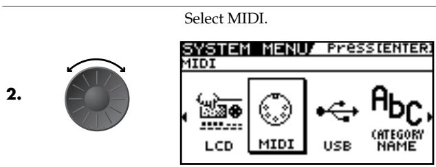 ROLAND GT-10 - Setting the Program Change Map - 1