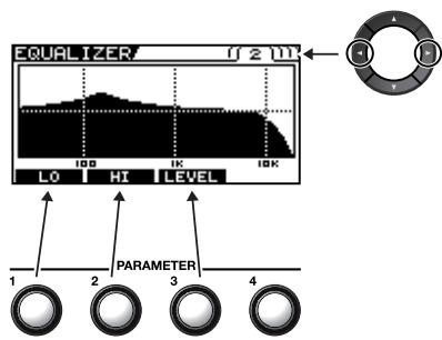 ROLAND GT-10B - Adjusting EQ (Equalizer) - 2