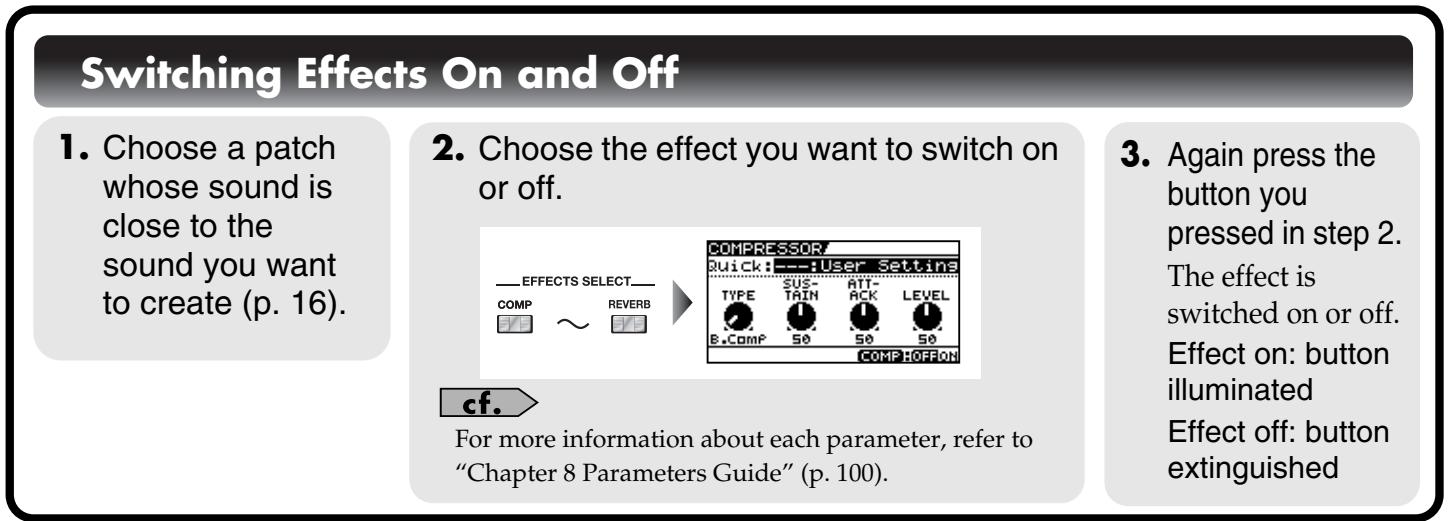 ROLAND GT-10B - Creating Sounds Based on Existing Patches - 1