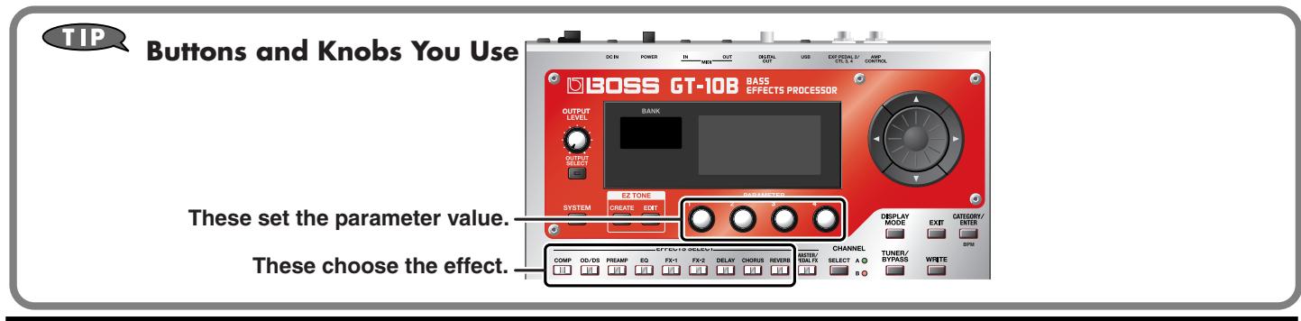 ROLAND GT-10B - Creating Sounds Based on Existing Patches - 2