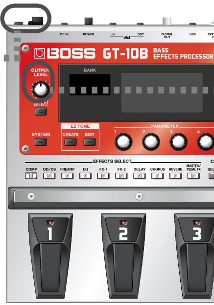 ROLAND GT-10B - NOTE - 5
