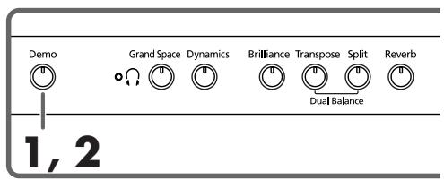 ROLAND HP102E - Écouter les morceaux de démonstration - 1
