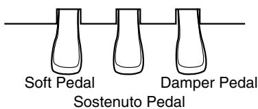 ROLAND HP102E - About the Pedals - 1