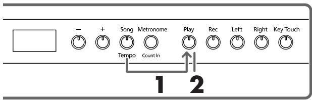 ROLAND HP102E - Écouter tous les morceaux consécutivement - 1