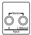 ROLAND HP102E - Rear Panel - 2