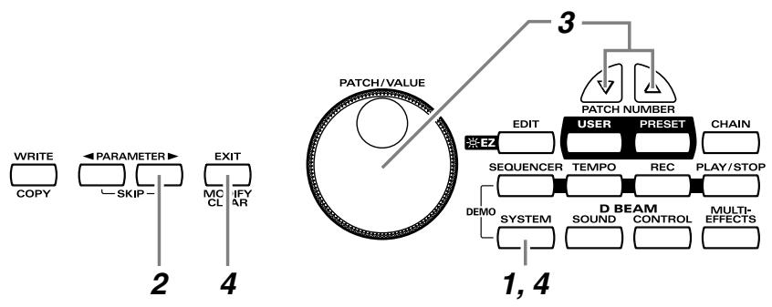 ROLAND HPD-15 - Adjusting the D Beam Sensitivity - 1