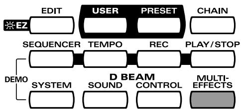 ROLAND HPD-15 - Turning Multi-Effects On/Off - 1