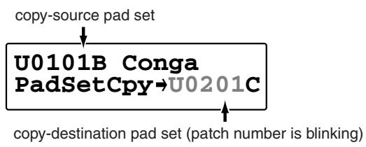 ROLAND HPD-15 - Copying a Pad Set (Pad Set Copy) - 1