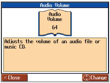 ROLAND HPI-7S - Adjusting the Volume of an Audio File or Music CD - 1