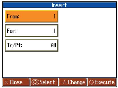 ROLAND HPI-7S - Inserting Blank Measures (Insert) - 2