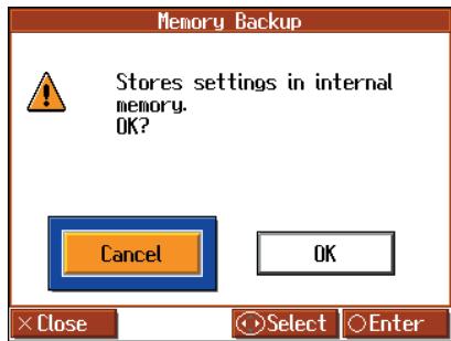 ROLAND HPI-7S - Remembering the Settings Even when the Power is Turned Off (Memory Backup) - 1