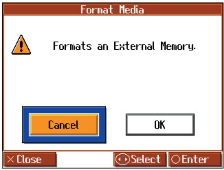 ROLAND HPI-7S - Formatting Media (Format) - 2