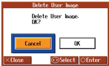 ROLAND HPI-7S - To Delete a Saved Image - 1