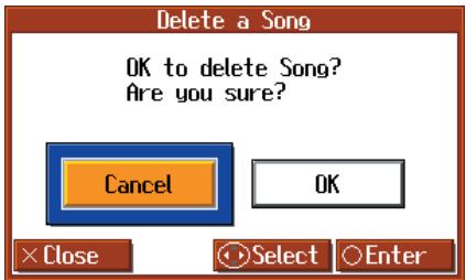 ROLAND HPI-7S - Erasing a Recorded Song - 1