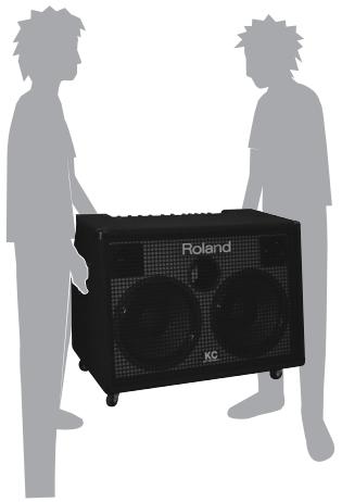 ROLAND KC-880 - Additional Precautions - 2