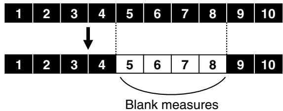 ROLAND KR-117 - Making Measures Blank (Erase) - 1