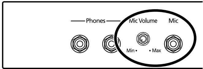 ROLAND KR-117 - Connecting a Microphone - 2
