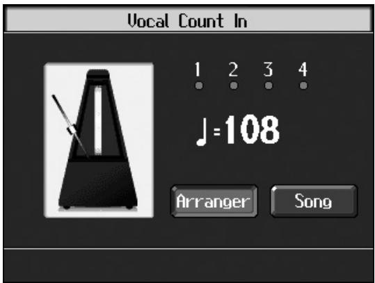 ROLAND KR-117 - Touch  in Step 2 of "How to select Vocal Effect" (p. 47). - 1
