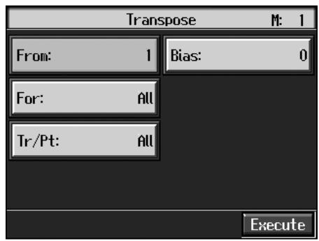 ROLAND KR-117 - Transposing Individual Parts (Transpose) - 1