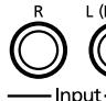 ROLAND KR-117 - Jack Panel (Rear) - 3