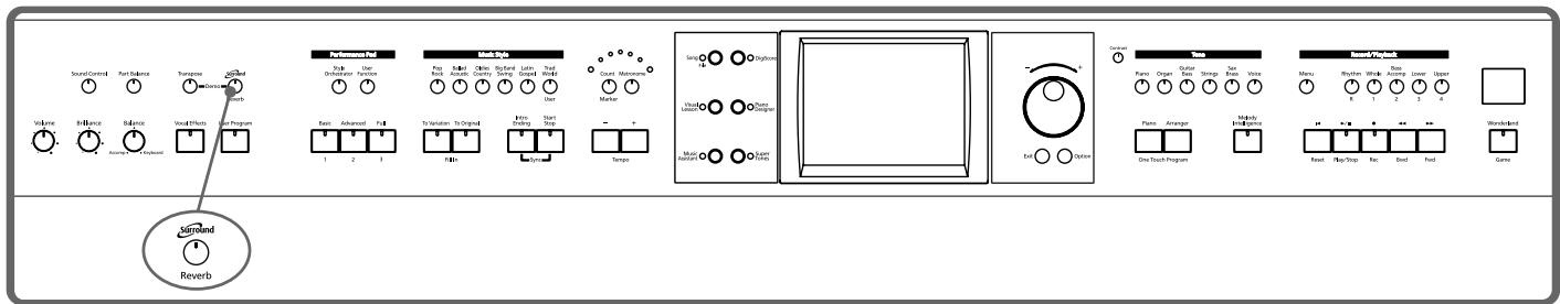 ROLAND KR-117 - Using the Internal Speakers to Add Three-Dimensional Spatiality to the Accompaniment Sounds (Advanced 3D) - 1
