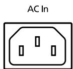 ROLAND KR-117 - Jack Panel (Rear) - 1