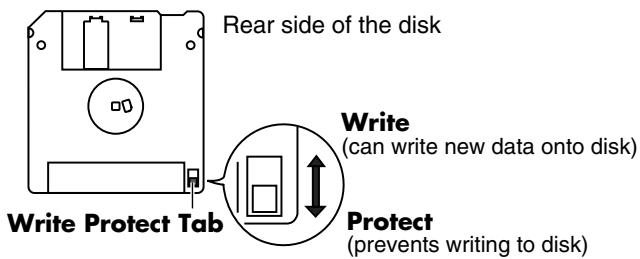 ROLAND KR-117 - Handling Floppy Disks (Using Optional Floppy Disk Drive) - 1