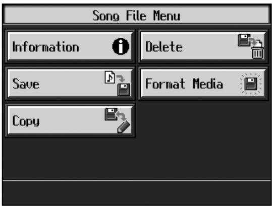 ROLAND KR-117 - ■ Formatting Media (Format) - 2
