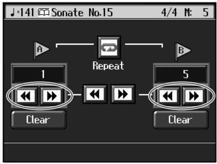 ROLAND KR-117 - ■ Moving a Marker - 1