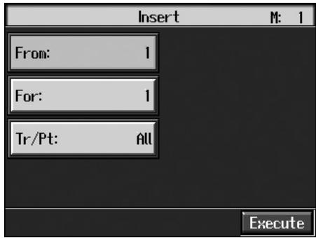ROLAND KR-117 - Inserting Blank Measures (Insert) - 2