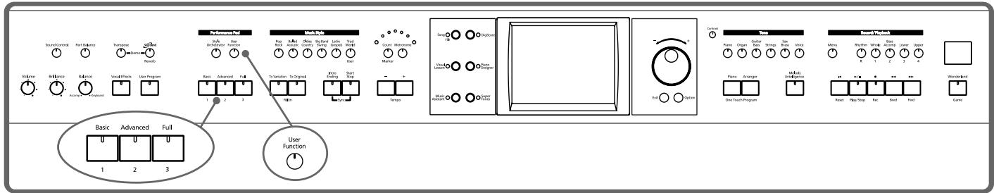 ROLAND KR-117 - Setting the Tempo by Pressing the Button in Time (Tap Tempo) - 1