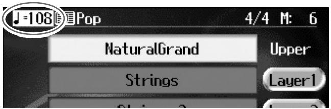 ROLAND KR-117 - ■ Playing Back at a Fixed Tempo (Tempo Mute) - 1