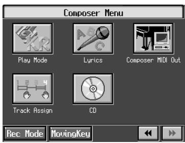 ROLAND KR-117 - Press the [Menu] button. - 3